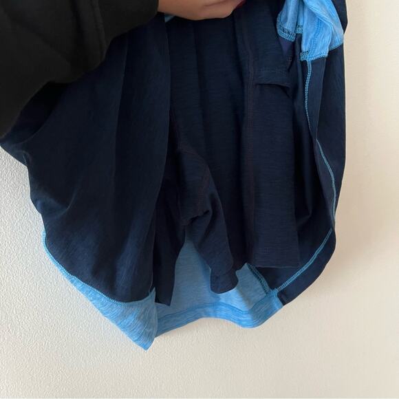 Title Nine Double Down Blue Workout Dress - Picture 14 of 15